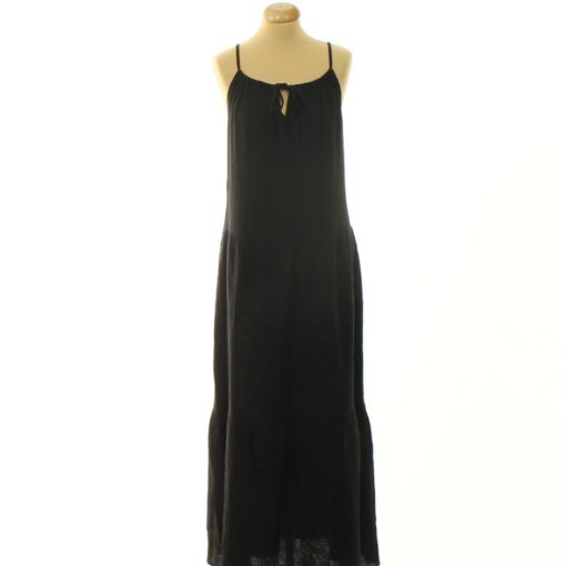 Orsay fekete pamut maxi ruha