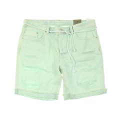 Clockhouse koptatott zöld férfi farmer short