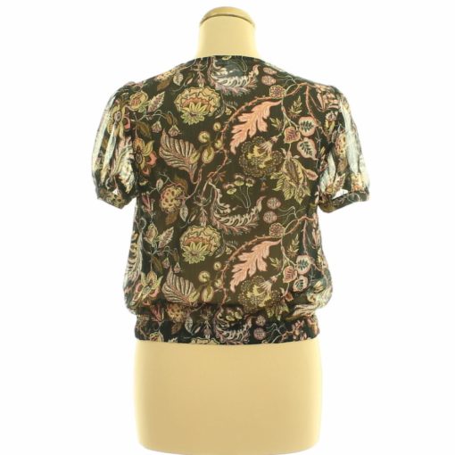 Orsay mintás fekete blúz