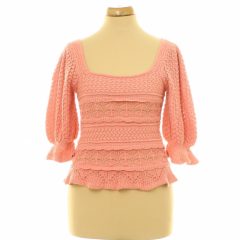Orsay korall színű kötött felső