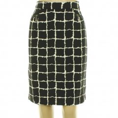 Smashed Lemon mintás fekete szoknya