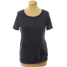 Next virágmintás kék felső