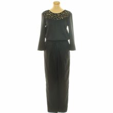 Tom Tailor csipkés fekete overál