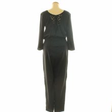 Tom Tailor csipkés fekete overál