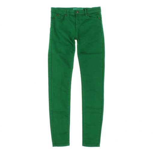 Stradivarius zöld super skinny farmer