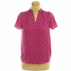 Orsay pöttyös ciklámen színű blúz