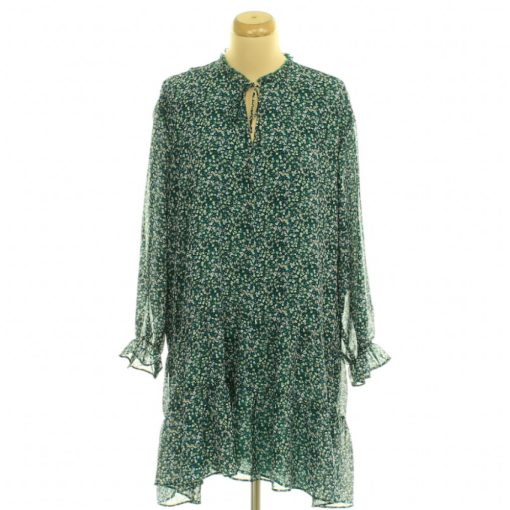 Orsay virágmintás zöld ruha