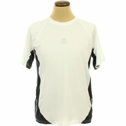 K-Swiss UV Proctection-os fehér sport póló