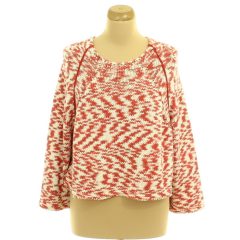 Mango melírozott kötött pulóver