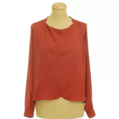 Vero Moda bordó blúz