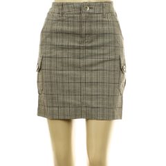 Chillytime kockás  cargo szoknya