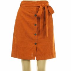 Shein barna kordbársony szoknya