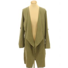Bershka khakizöld átmeneti kabát