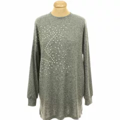 F&F szürke oversize pulóver