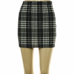 New Look kockás fekete szoknya