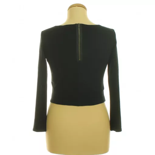 Sparkle&Fade fekete bordázott felső