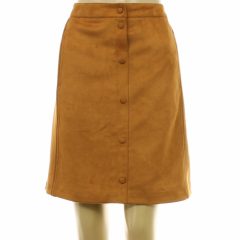 C&A barna művelúr szoknya