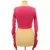 Ráncolt pink top