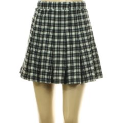 Only kockás fekete szoknya