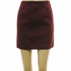 New Look steppelt bordó bársony szoknya
