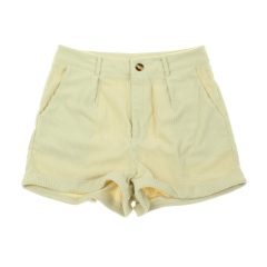 Shein bézs kordbársony rövidnadrág