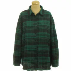 Shein kockás flanel ing