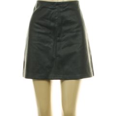 Primark fekete műbőr szoknya
