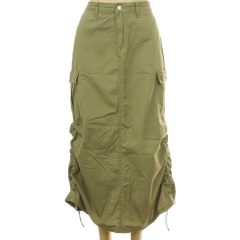 Shein khakizöld cargo szoknya