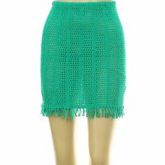Pretty Little Thing zöld kötött szoknya