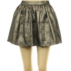Topshop aranyszínű szoknya