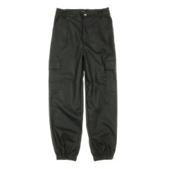 Chicme fekete műbőr nadrág