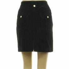 Fekete mikrokord szoknya