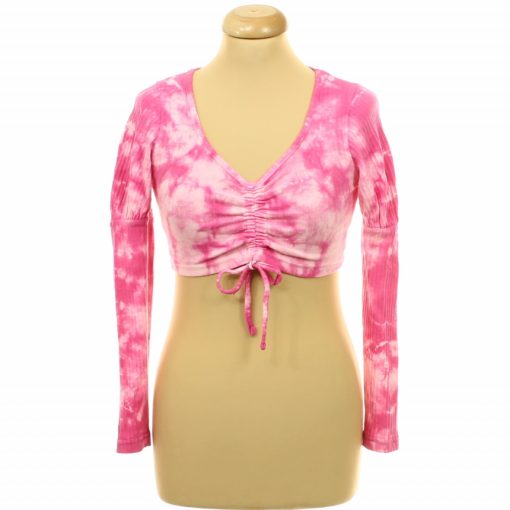 Pretty Little Thing batikolt pink top