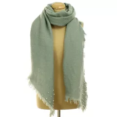 Primark gyöngyös szürke kötött sál