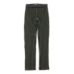 Luisella Mariani csíkos fekete nadrág