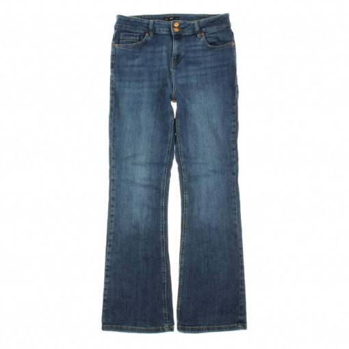 F&F kék bootcut farmer