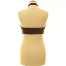 Divided barna top