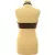 Divided barna top