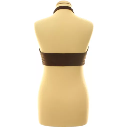 Divided barna top