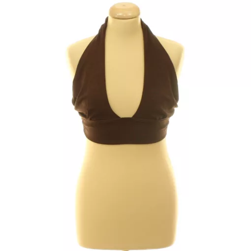 Divided barna top