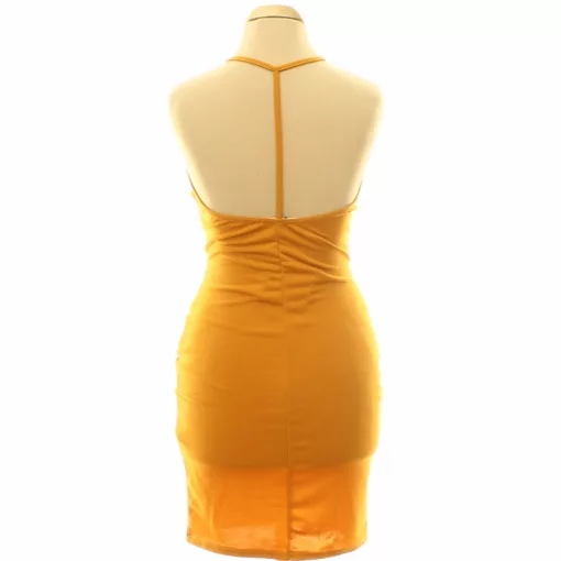 Missguided mustársárga miniruha