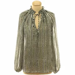 H&M mintás blúz