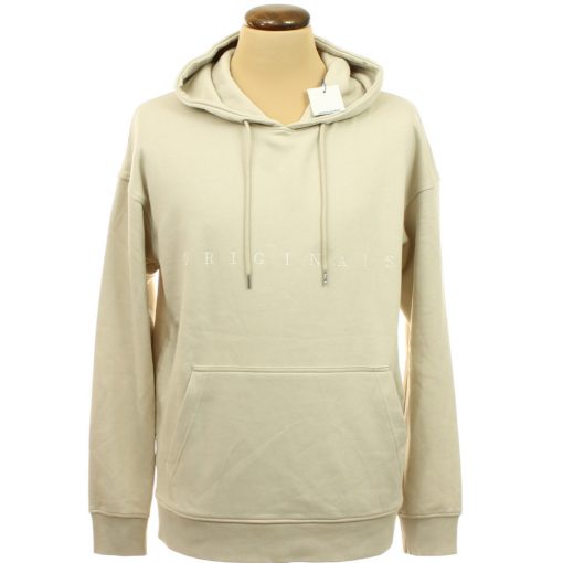 Jack&Jones bézs kapucnis pulóver