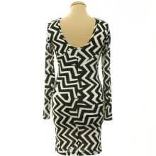 H&M mintás ruha