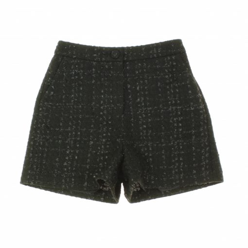 Primark csillámos fekete szövetshort