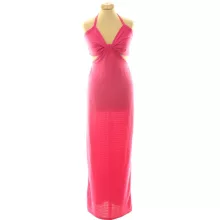 Boohoo pink maxi ruha