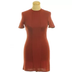 Topshop mintás bordó ruha