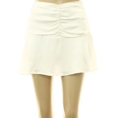 Bershka fehér szatén szoknya