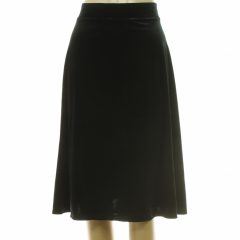 Marks&Spencer fekete bársony szoknya