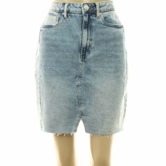 Denim 1982 koptatott farmer szoknya